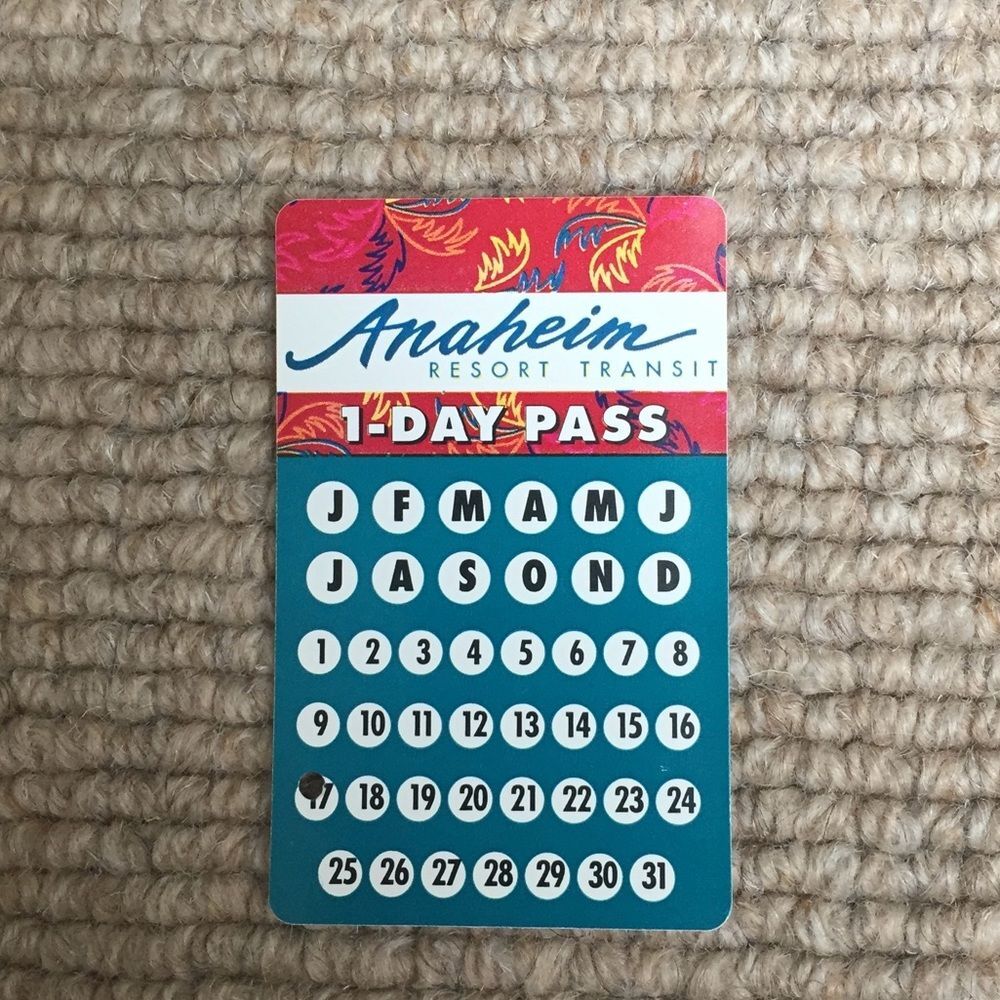 Anaheim Resort Transit 1-Day Pass